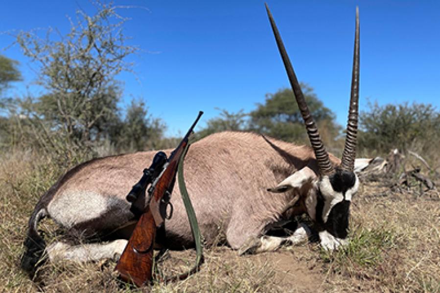Hunting landscape in Namibia